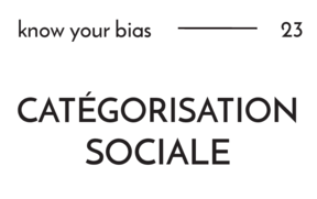 Catégorisation sociale