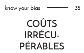 Coûts irrécupérables